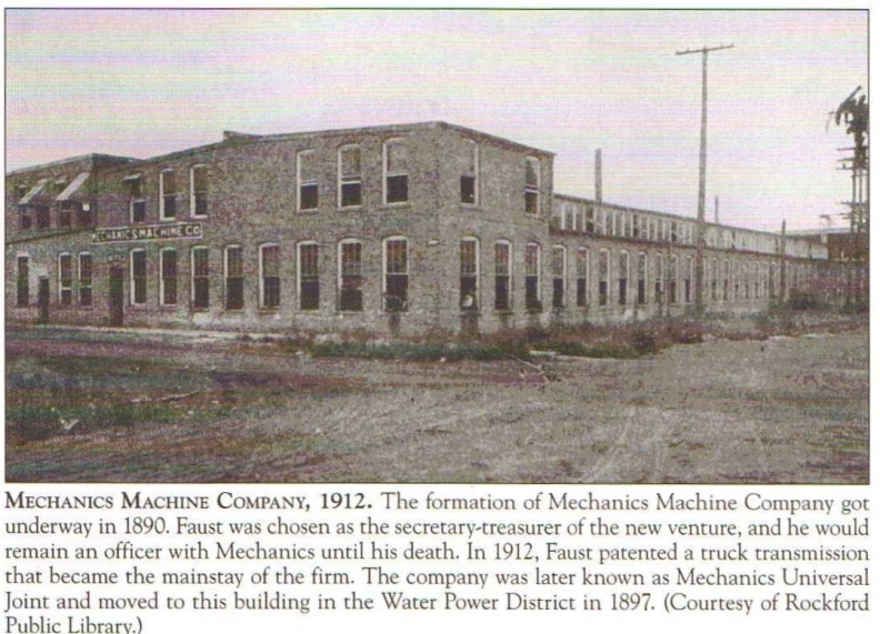 MECHANICS MACHINE  COMPANY  Ca 1912
